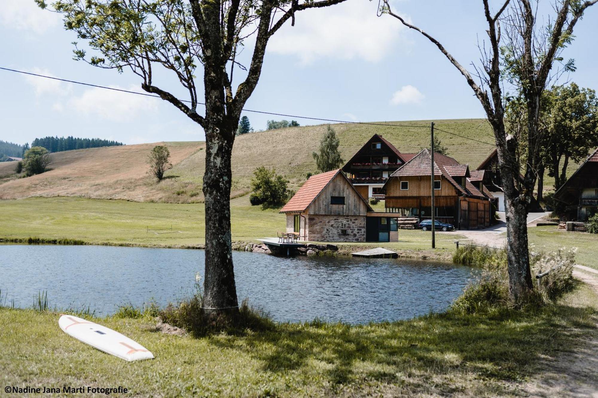 Ferienhaus Im Schwarzwald Am See "Backhaeusle" Villa Hornberg Kültér fotó